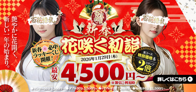 新春 花咲く初詣